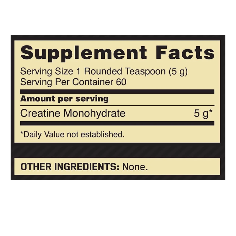 Creatina MICRONIZED Powder – 300 grs / 60 servicios, unflavored