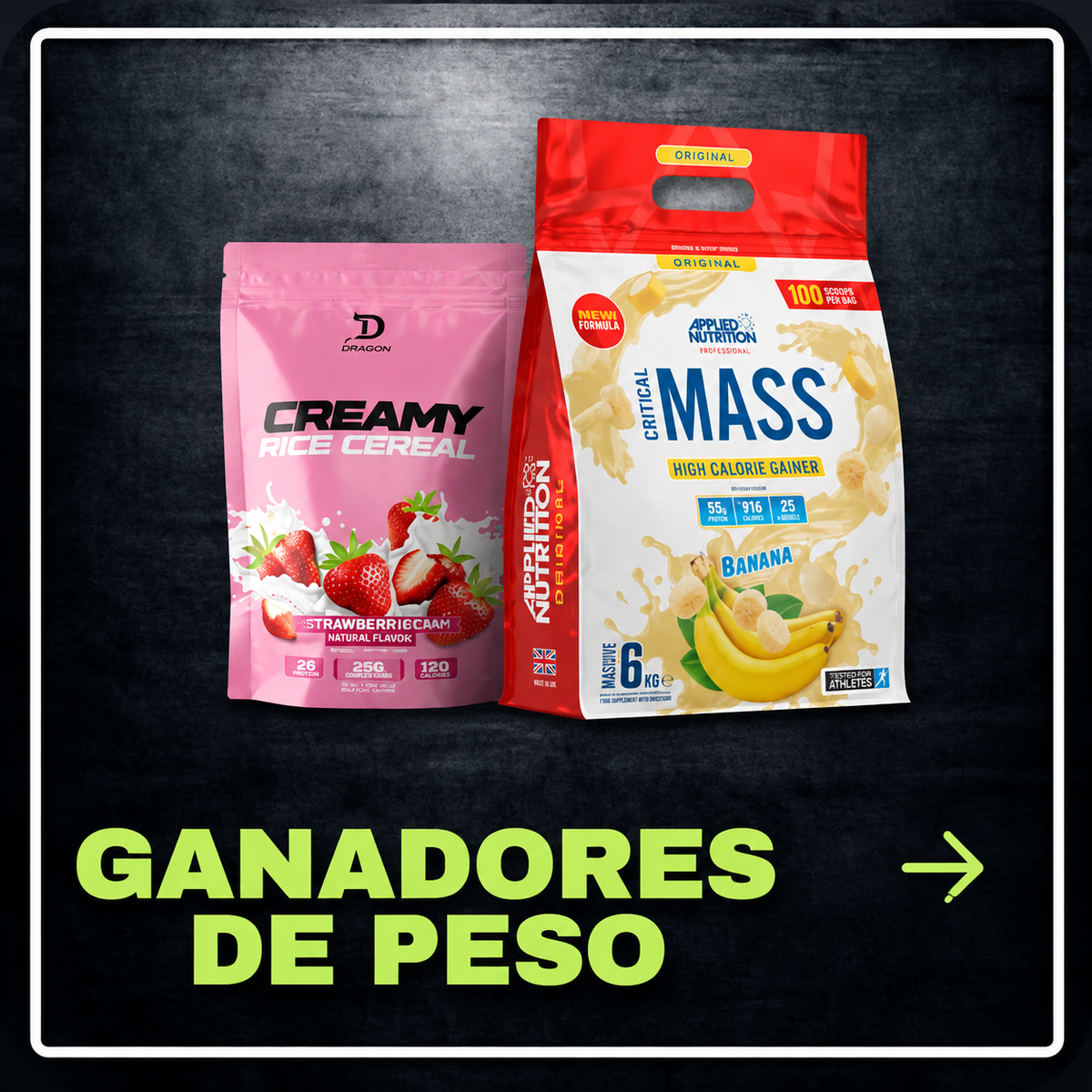 GANADORES DE PESO & CARBOHIDRATOS