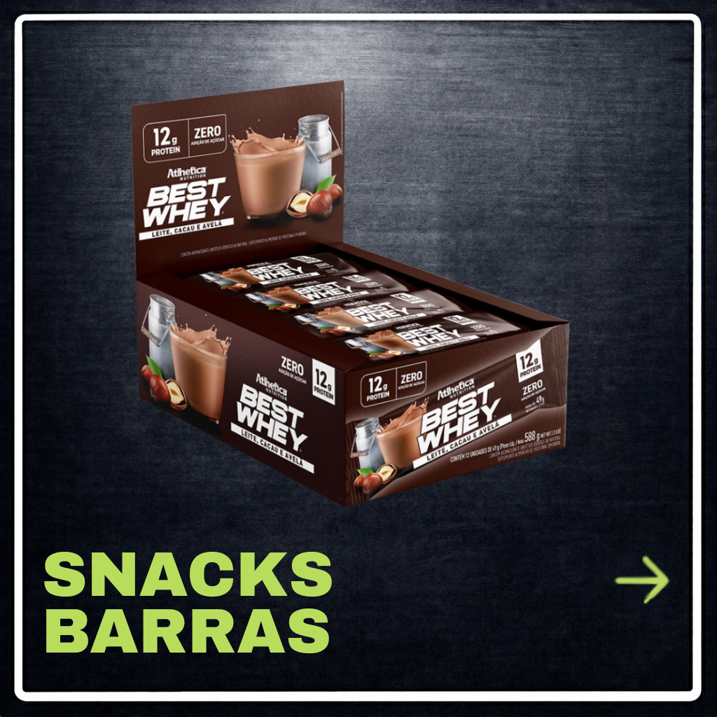 SNACKS, SALSAS ZERO & BARRAS PROTEICAS
