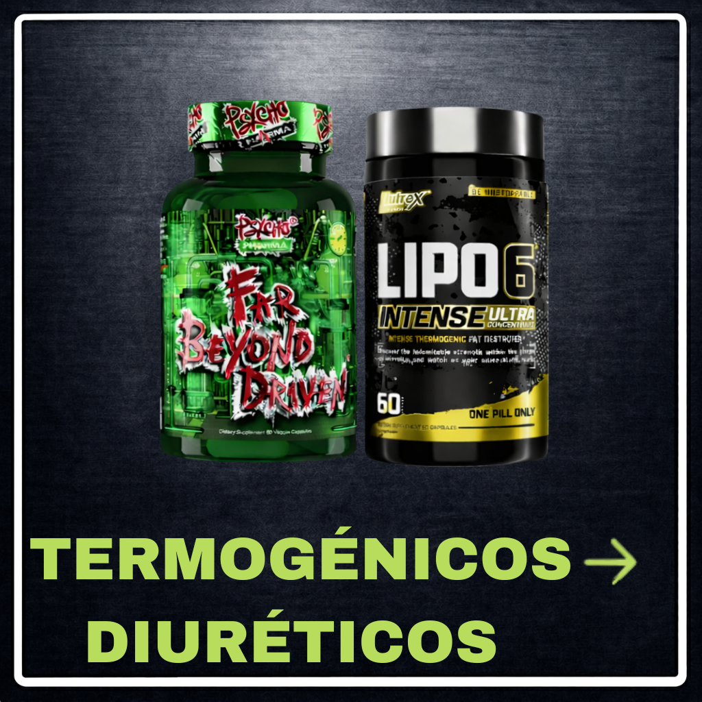 CONTROL PESO, TERMOGÉNICOS & DIURÉTICOS