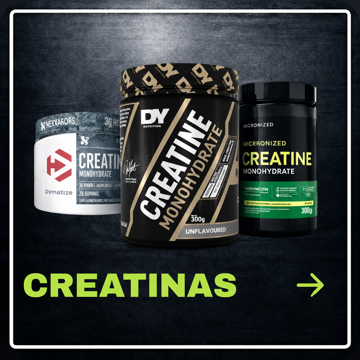 CREATINAS & GLUTAMINAS
