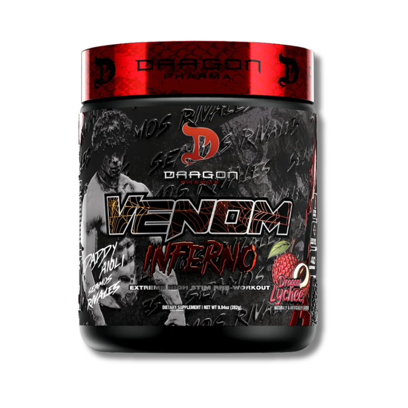 VENOM INFERNO Extreme Pre Workout USA / 40 servicios, sabores
