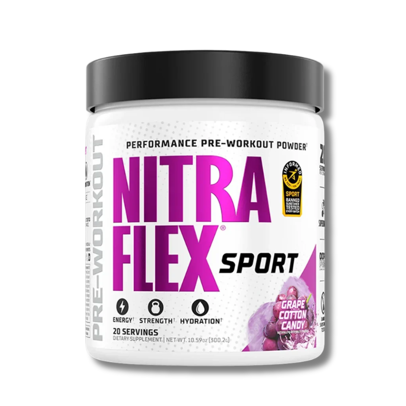 Nitraflex EXTREME SPORT Performance Pre-Workout Powder USA - 309 grs / 20 servicios, sabores