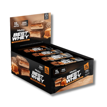 BEST WHEY ZERO 15 grs Protein Bar - 12 unidades / 62 grs, sabores