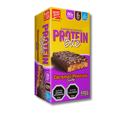 Protein BITE 21 grs Protein Bar NON SUGAR - 4 unidades / 55 grs, sabores