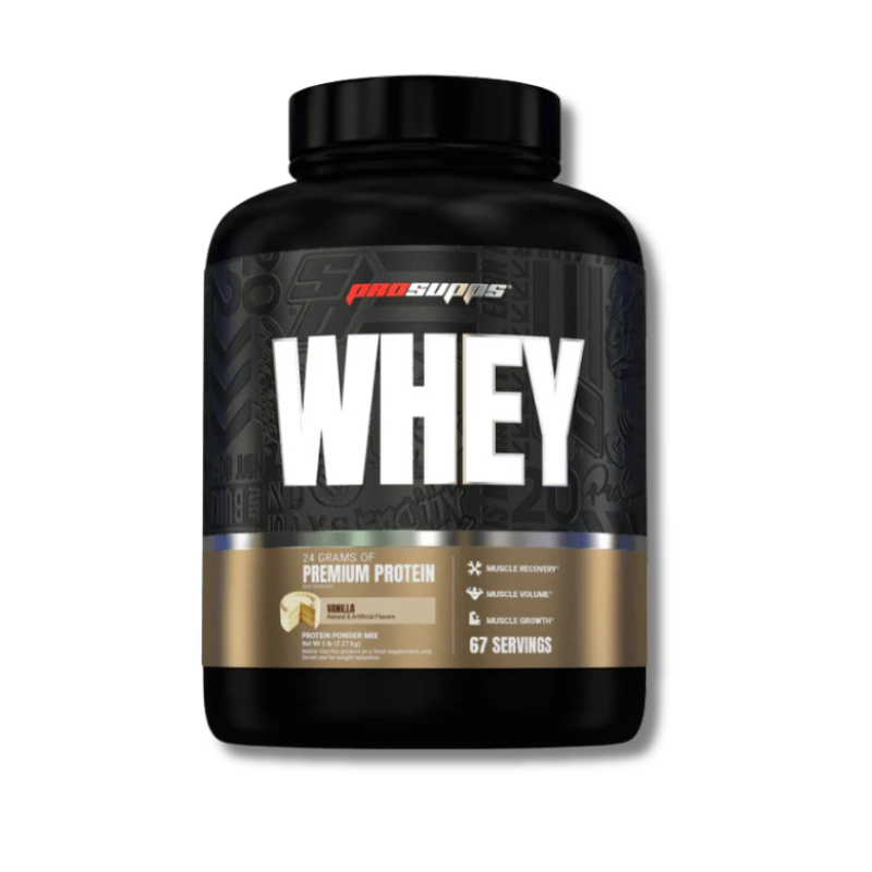 WHEY Premium Protein POWDER Mix - 5 lbs / 63 servicios, sabores