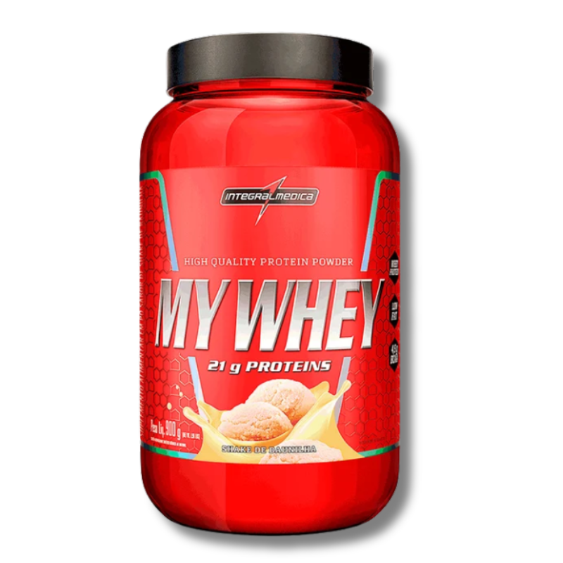 MY WHEY High Quality Protein POWDER - 2 lbs / 23 servicios, sabores