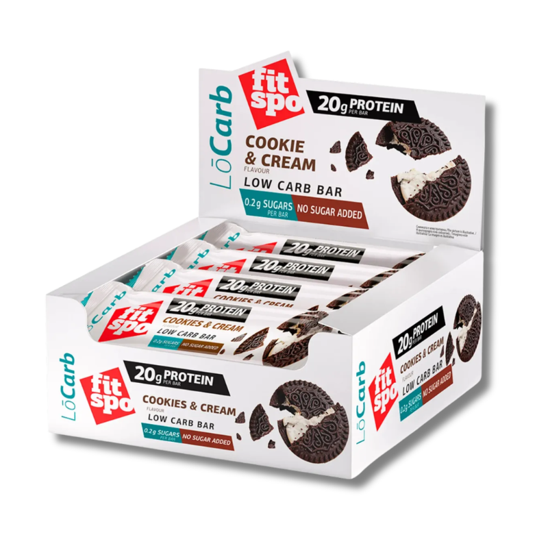 ACTIVE 20 grs Protein Bar NO Sugar / LOW Carb - 12 unidades / 60 grs, / Sabores