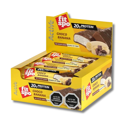 ACTIVE 20 grs Protein Bar NO Sugar / LOW Carb - 12 unidades / 60 grs, / Sabores