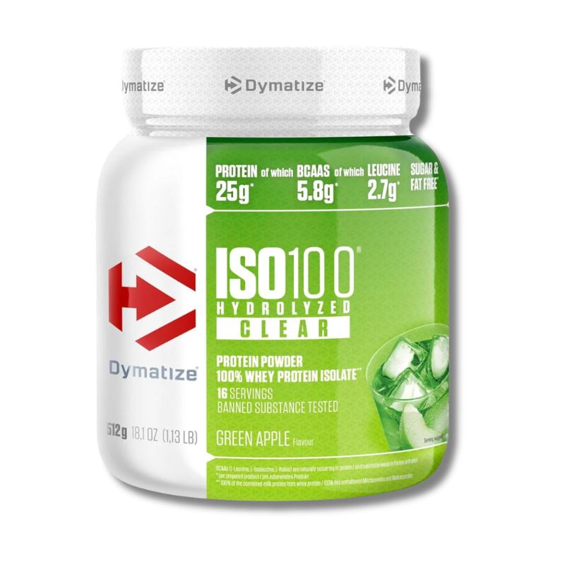 ISO 100 Hydrolyzed CLEAR - 1.13 lbs / 16 servicios, sabores (TEXTURA DE JUGO)