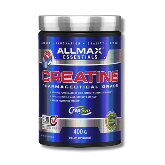 CREATINA MONOHYDRATE Pharmaceutical Grade – 400 grs / 80 servicios, unflavored