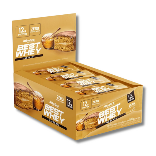 BEST WHEY ZERO 12 grs Protein Bar – 12 unidades / 49 grs, sabores