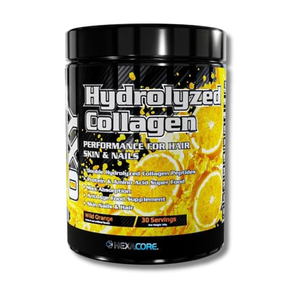 Colágeno OXY Hydrolyzed – 366 grs / 30 servicios, wild orange