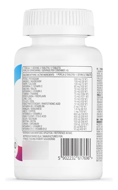 VIT&MIN Forte - 90 tabs / 45 servicios