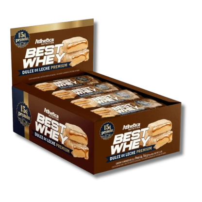 BEST WHEY ZERO 15 grs Protein Bar - 12 unidades / 62 grs, sabores