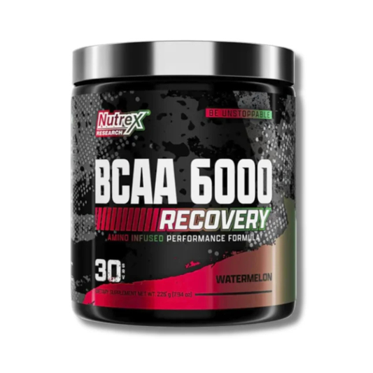 BCAA 6000 Recovery – 225 grs / 30 servicios, sabores