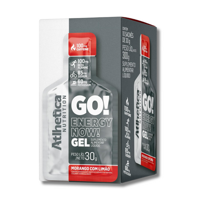 Gel GO! Energy Now! – 10 sachets / 30 grs, sabores