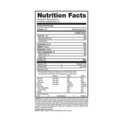 ISO HD 100% Pure Isolate Protein – 4.9 lbs / 69 servicios, sabores