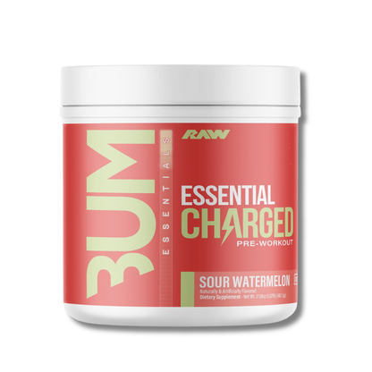 CHARGED Essential Pre-Workout - 370 grs / 25 servicios, sour watermelon