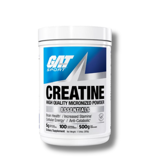Creatina HIGH QUALITY MICRONIZED Powder Essentials - 500 grs / 100 servicios, unflavored