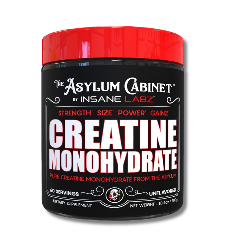 Creatina MONOHYDRATE Asylum Cabinet - 300 grs / 60 servicios, unflavored