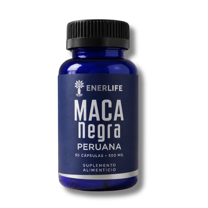 MACA NEGRA Peruana 500 mg - 90 caps / 90 servicios