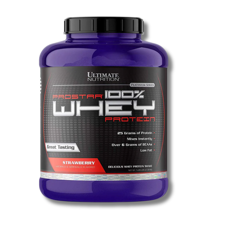 PROSTAR 100% Whey Protein – 5.28 lbs / 80 servicios, sabores