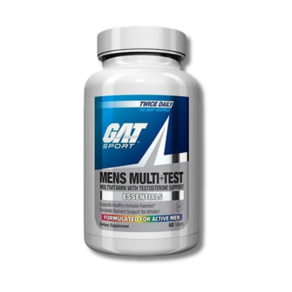 Mens MULTI+TEST Multivitamin with Testosterone Support USA - 60 tabs / 30 servicios