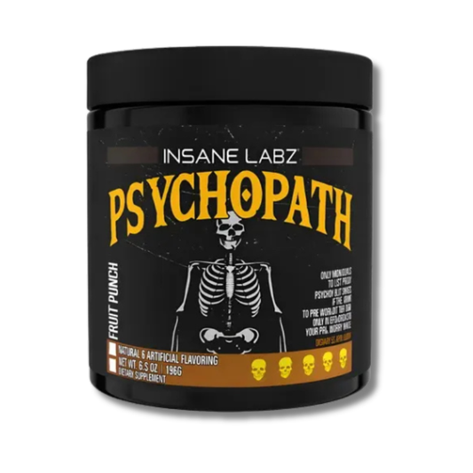 PSYCHOPATH USA - 187 grs / 30 servicios, sabores