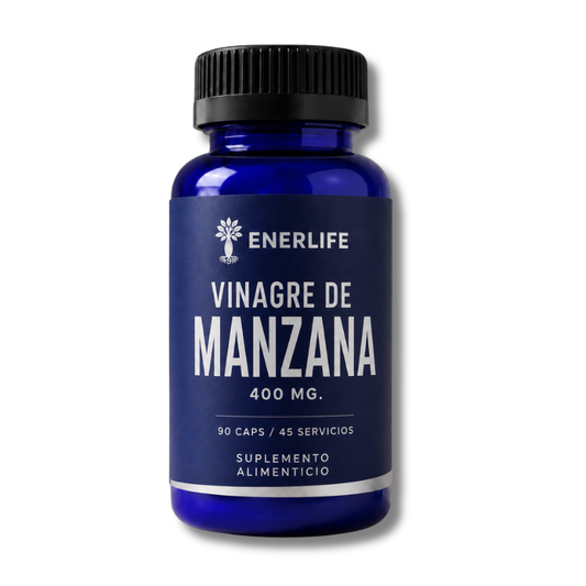 Vinagre de MANZANA 400 mg - 90 caps / 45 servicios