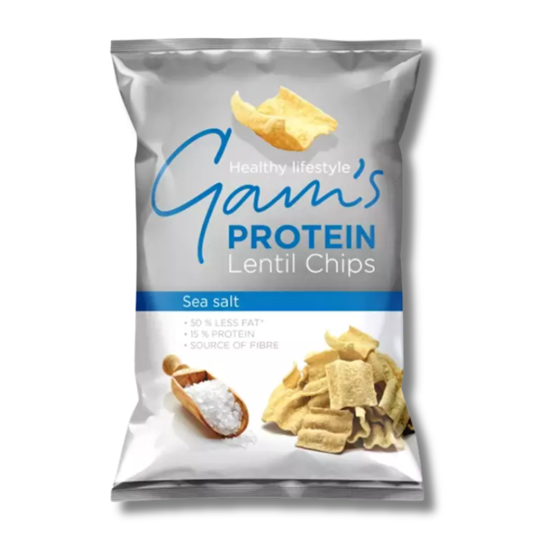 CHIPS de Lentejas Proteicas (tipo PAPAS FRITAS) - 12 unidades / 65 grs, sabores