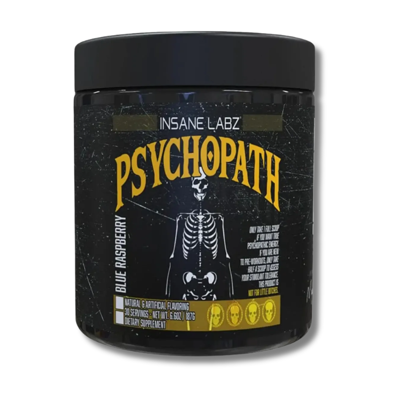 PSYCHOPATH USA - 187 grs / 30 servicios, sabores
