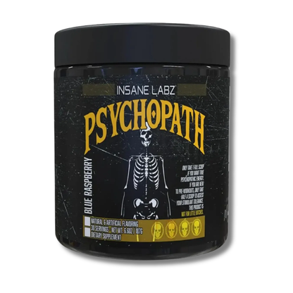 PSYCHOPATH USA - 187 grs / 30 servicios, sabores