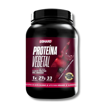 Proteína VEGETAL – 1 kg / 33 servicios, sabores