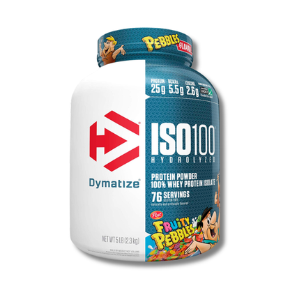 ISO 100 Hydrolyzed – 5 lbs / 75 servicios, sabores