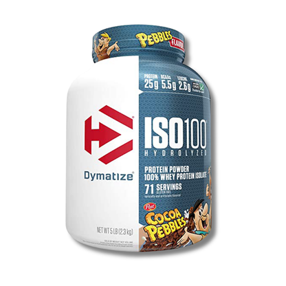 ISO 100 Hydrolyzed – 5 lbs / 75 servicios, sabores