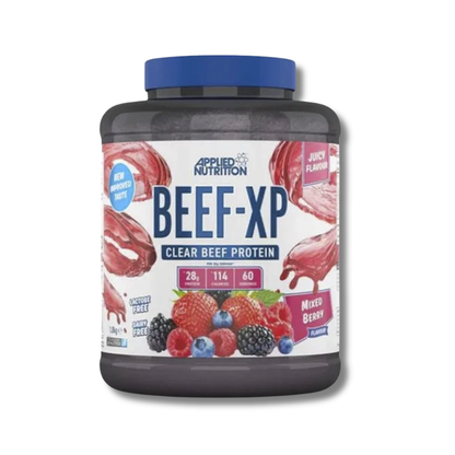 BEEF-XP Clear Protein ISOLATE – 1.8 kgs / 60 servicios (TEXTURA DE JUGO), sabores
