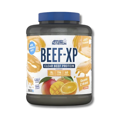 BEEF-XP Clear Protein ISOLATE – 1.8 kgs / 60 servicios (TEXTURA DE JUGO), sabores