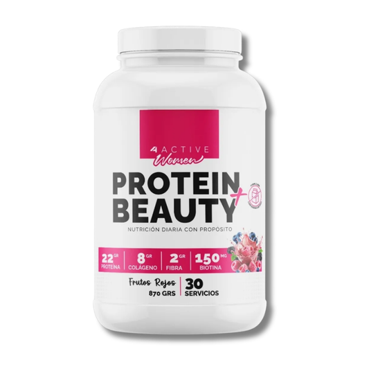Protein WOMEN + BEAUTY (SIN Gluten / Lactosa / Azúcar) - 870 grs / 30 servicios, sabores