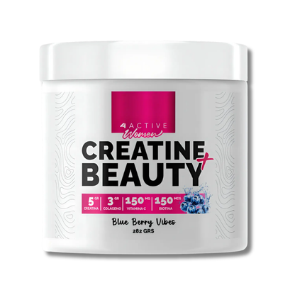 Creatina WOMEN + BEAUTY - 282 grs / 30 servicios, sabores