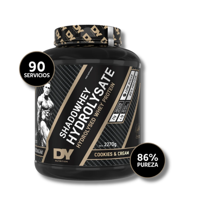 Shadowhey HYDROLYSATE Hydrolysed Whey Protein - 2270 grs / 90 servicios, sabores