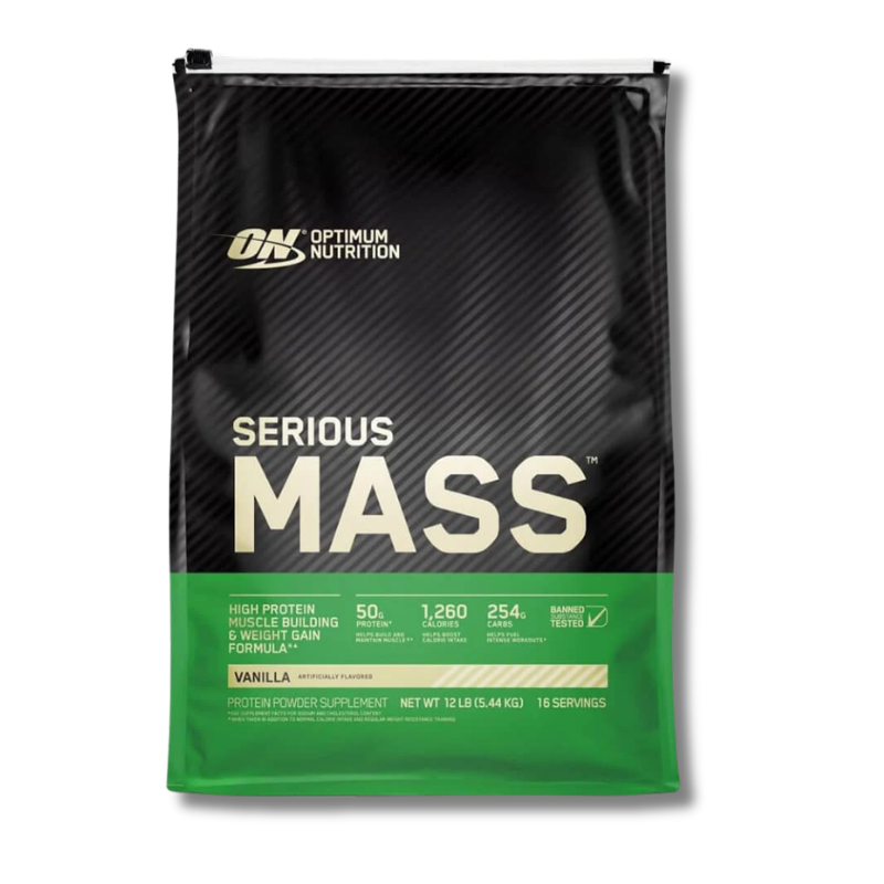 Serious MASS - 12 lbs / 16 servicios / Sabores