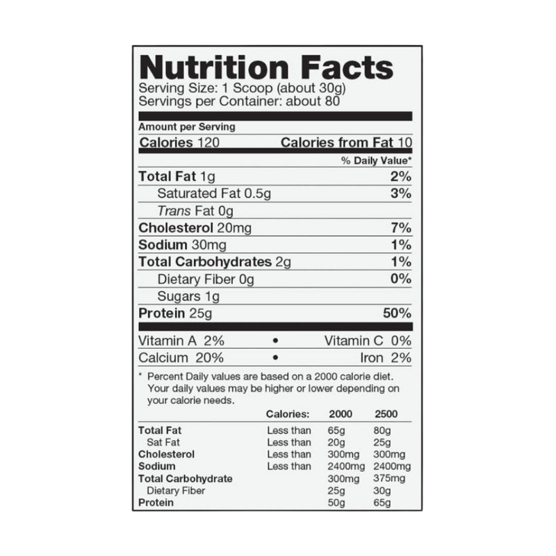 PROSTAR 100% Whey Protein – 5.28 lbs / 80 servicios, sabores