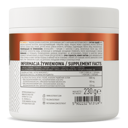 OMEGA 3 – 180 caps / 180 servicios