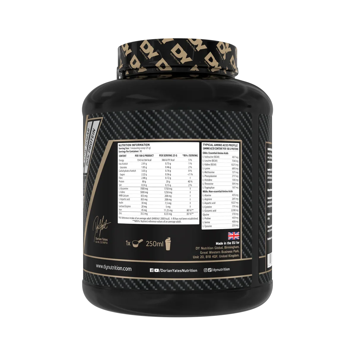 Shadowhey HYDROLYSATE Hydrolysed Whey Protein - 2270 grs / 90 servicios, sabores